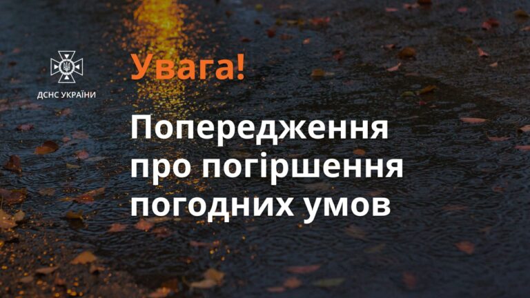 Завтра в Україні дощитиме!