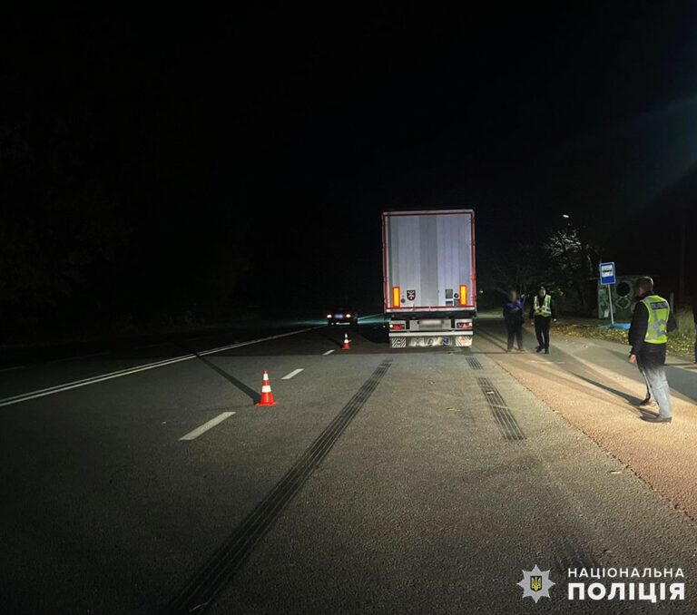 Неподалік Житомира в ДТП загинув пішохід: поліцейські проводять розслідування
