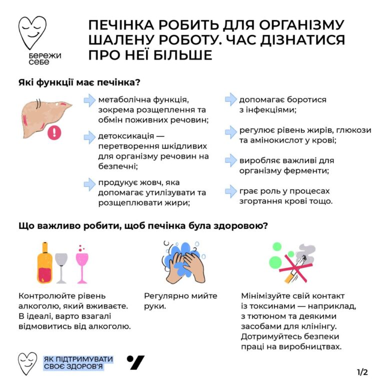 Печінка робить для організму шалену роботу. Час дізнатися про неї більше