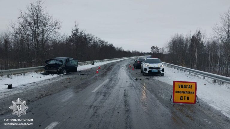 Біля 154 км автодороги М-07 Київ — Ковель — Ягодин рух транспорту частково ускладнений!