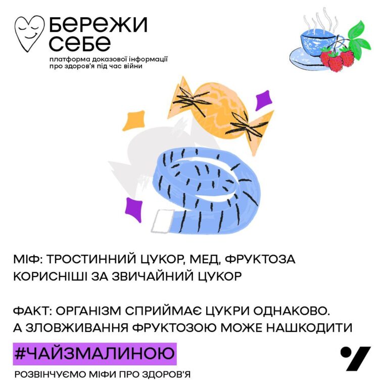 Про цукор і всі його можливі типи існує багато міфів