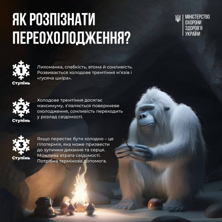 Холодова травма або переохолодження