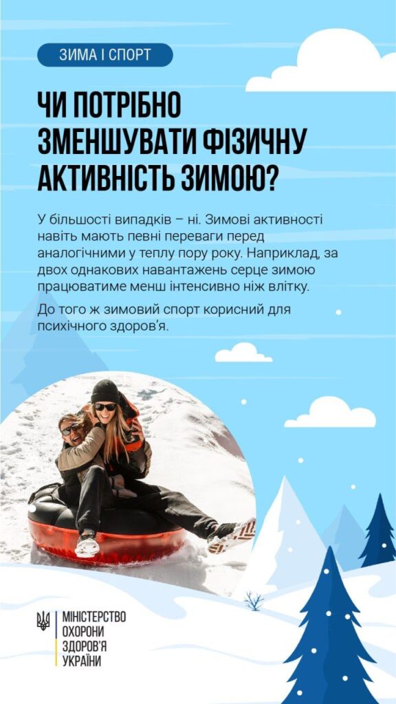 Доросла людина має щотижня приділяти помірній фізичній активності 150 – 300 хвилин