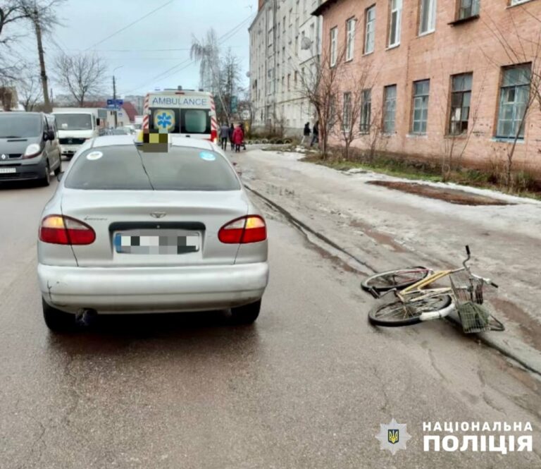У Бердичеві поліція розслідує ДТП, у якій загинув велосипедист