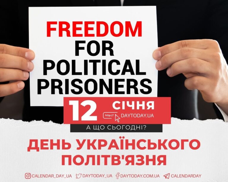 А що сьогодні? – 12 січня, пʼятниця
