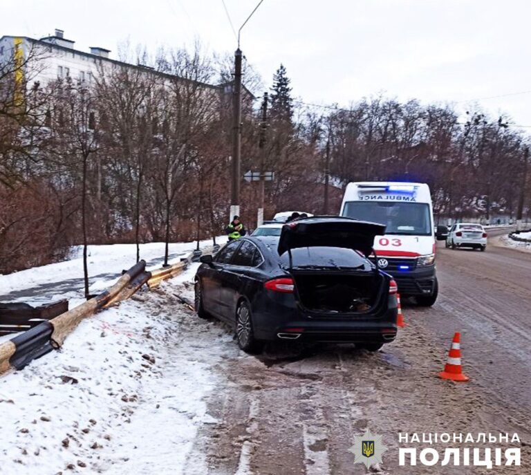 У Житомирі внаслідок ДТП травмовано двох дітей: поліція з’ясовує обставини
