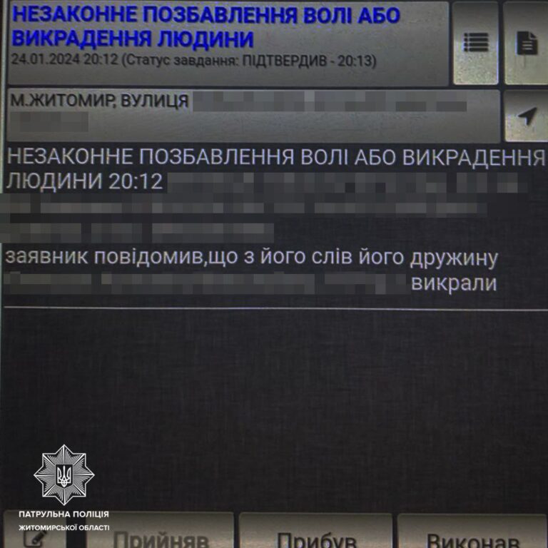 Патрульні притягнули до відповідальності чоловіка за завідомо неправдивий виклик