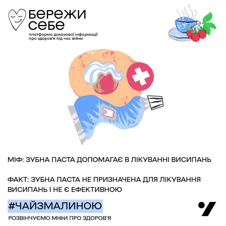 Зубна паста проти висипань — дієва чи шкідлива звичка?