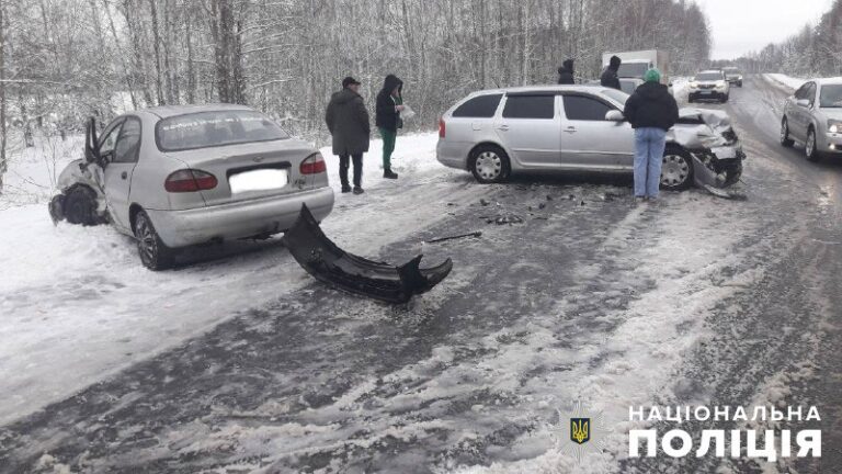 Поліцейські встановлюють обставини автотрощі в Ушомирській громаді