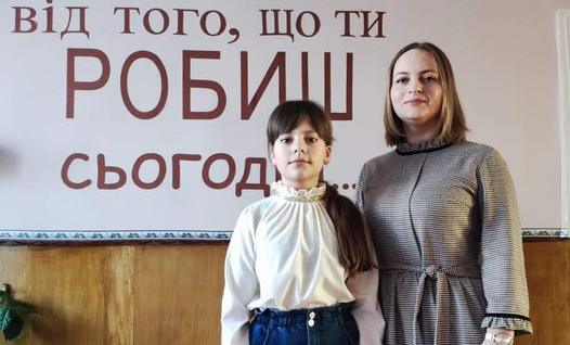 Вітаємо Паночко Софію з перемогою в обласній олімпіаді з математики