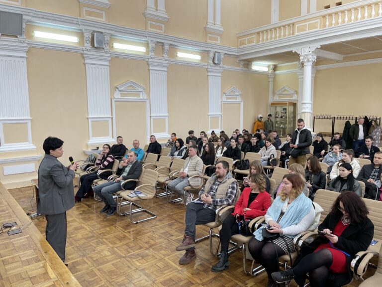За підтримки EU4Business відбулася нетворкінгова зустріч підприємців зі студентами та викладачами Поліського університету
