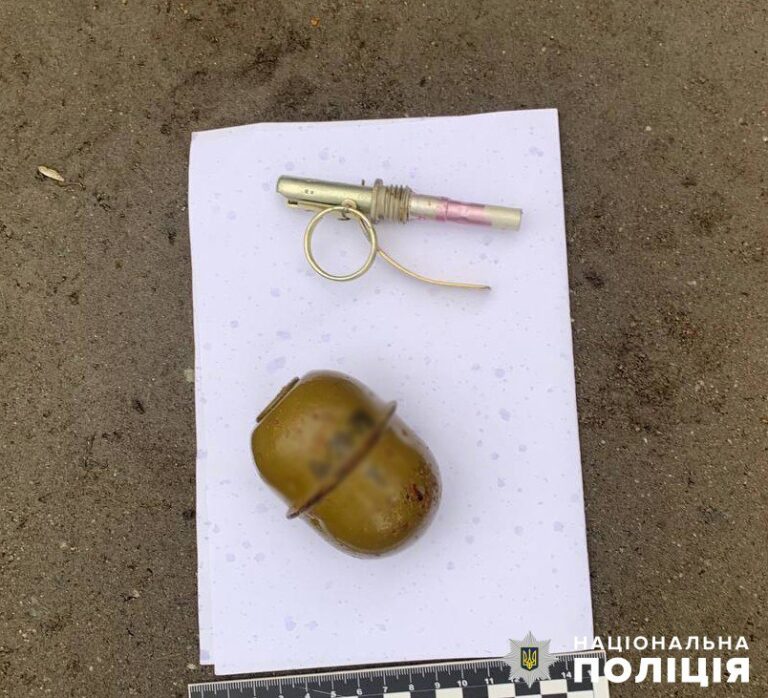 Граната на Бердичівщині та вибухівка у Коростенському районі: поліцейські вилучили небезпечні предмети та речовини