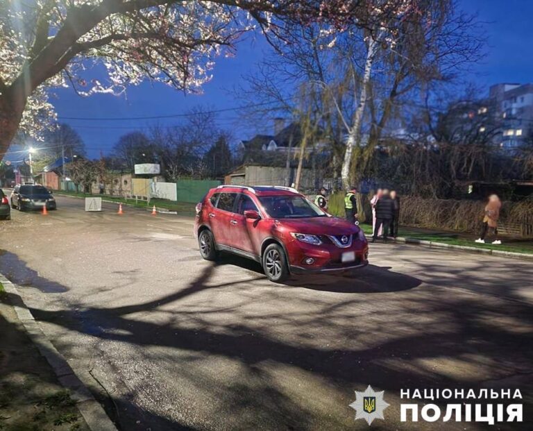 Поліцейські розслідують обставини ДТП з травмуванням дитини у Житомирі