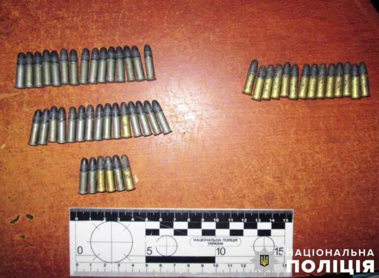 У Бердичеві патрульні вилучили боєприпаси у містянина