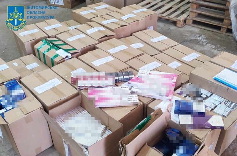 Прокуратура Житомирщини: арештований товар на майже 800 тис. грн передано ЗСУ, правопорушника – до суду