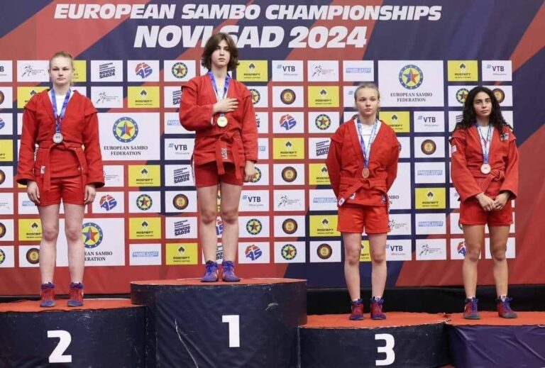 Самбісти Житомирщини на пʼєдесталі чемпіонату Європи