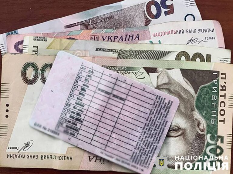 Їздив з підробленим посвідченням водія: житомирські поліцейські завершили розслідування