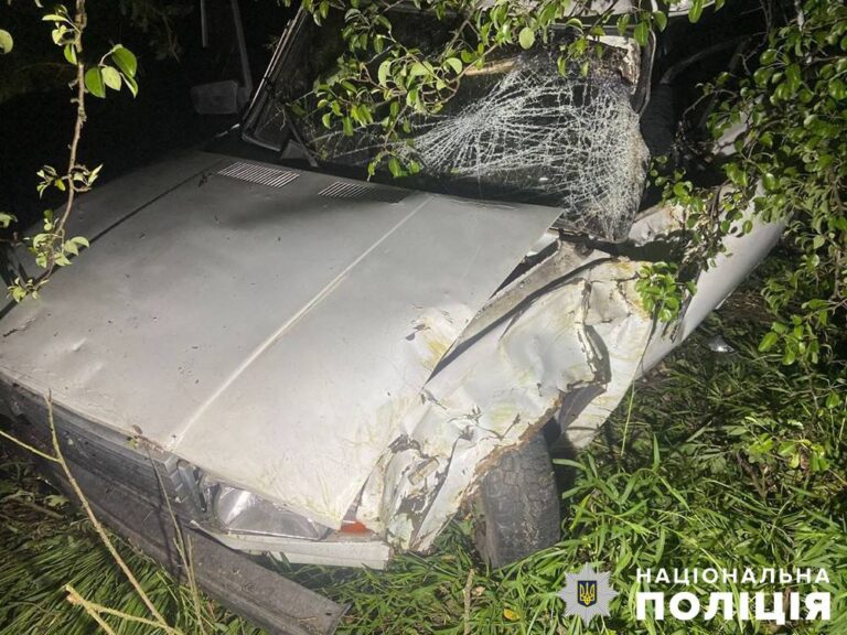 У Тетерівській громаді в ДТП загинув водій легковика: поліція проводить розслідування