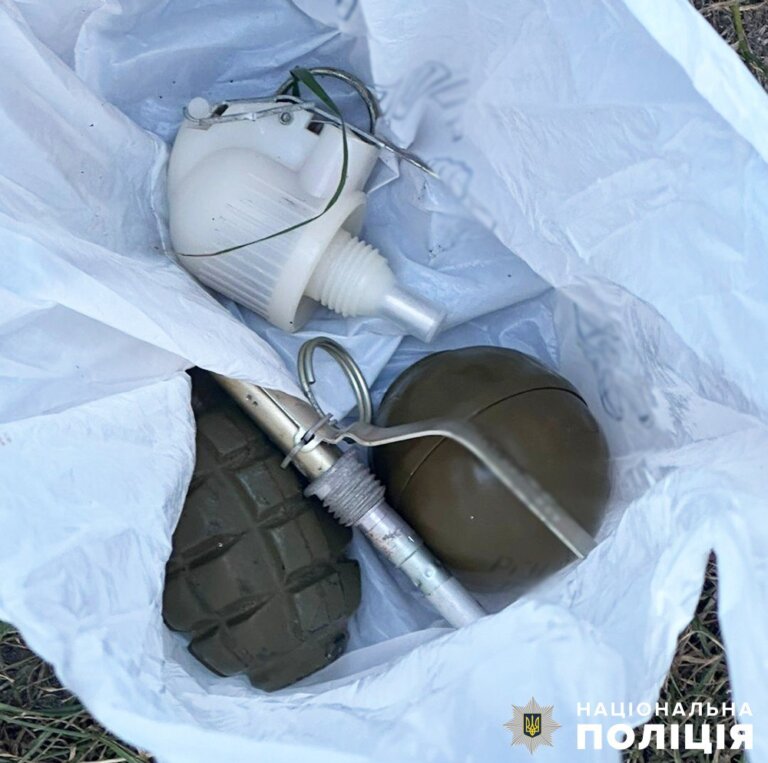 Гранати на продаж: чуднівські поліцейські затримали причетного до торгівлі зброєю