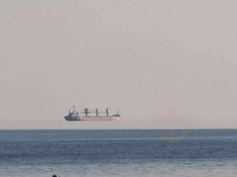 В Одесі над морем можна було помітити ефект Фата-Моргана