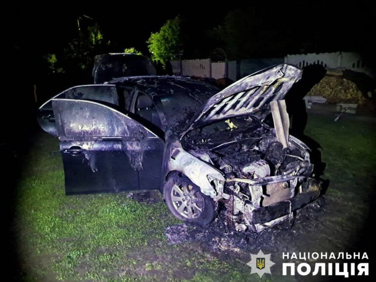 Жителя Київщини судитимуть за підпал авто: бердичівські слідчі завершили розслідування