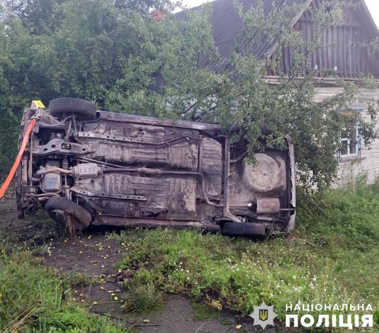 Поліція розслідує смертельну ДТП на Олевщині: водій був нетверезим