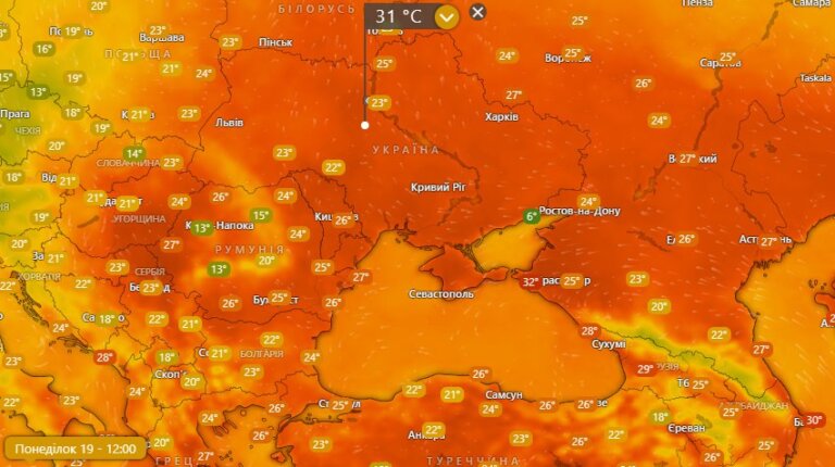 З технічних причин знеструмлювались споживачі у Житомирській області. Споживання продовжує зростати через спеку