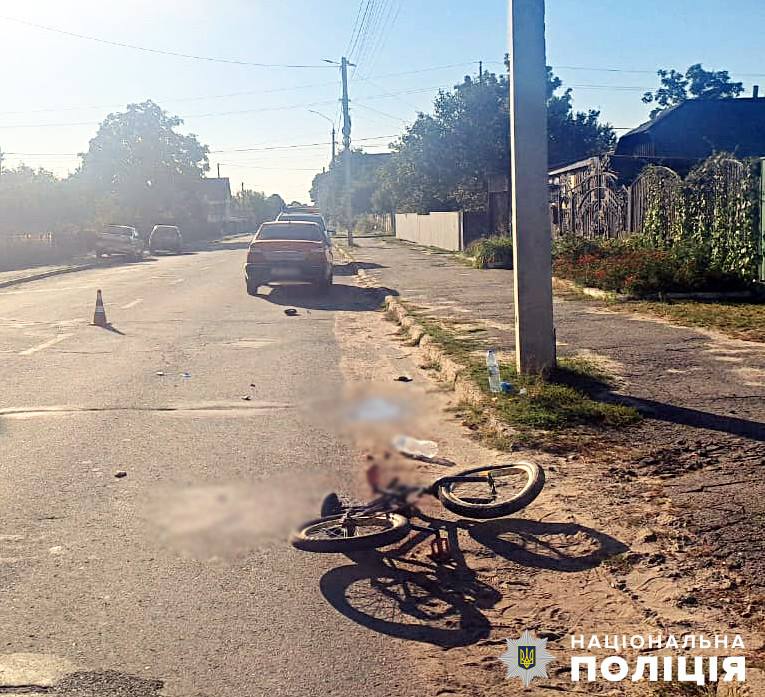 Поліція розслідує обставини ДТП з травмуванням 10-річного велосипедиста