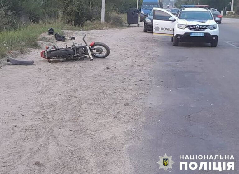 У Коростені травми у ДТП отримав мотоцикліст: поліція встановлює обставини