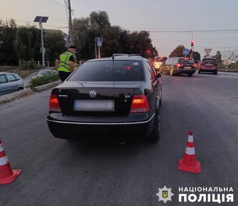У Звягелі поліцейські розслідують ДТП з травмуванням дитини