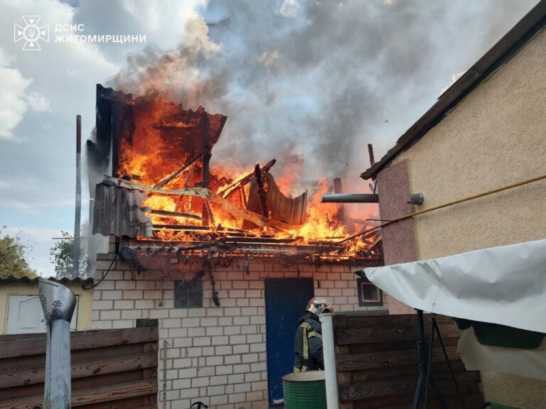 Рятувальники ліквідували пожежу у приватному господарстві