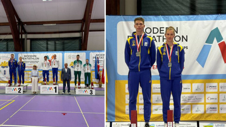 Данило Сич здобув срібло на чемпіонаті Європи серед молоді з сучасного п’ятиборства