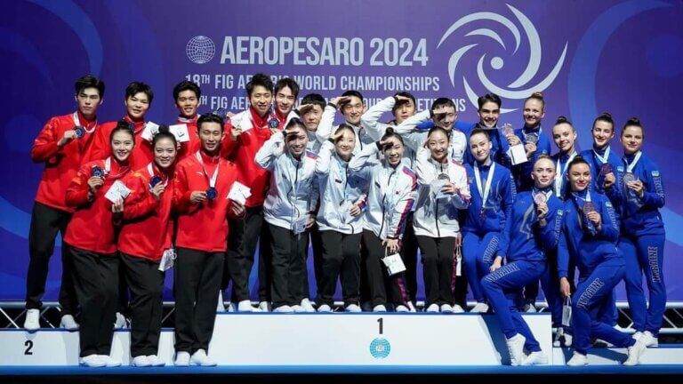 З 27 по 29 вересня 2024 року відбувся 18-ий чемпіонат світу зі спортивної аеробіки серед дорослих в італійському місті Пезаро