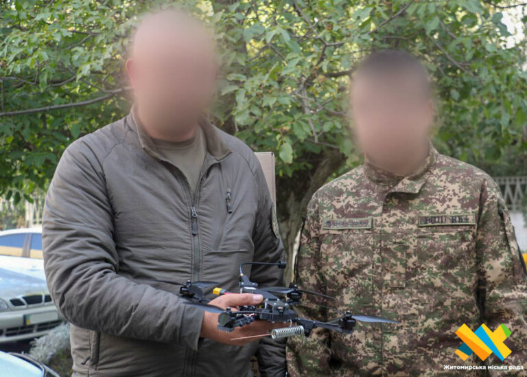 30 безпілотних літальних апаратів мультироторного типу передали нацгвардійцям