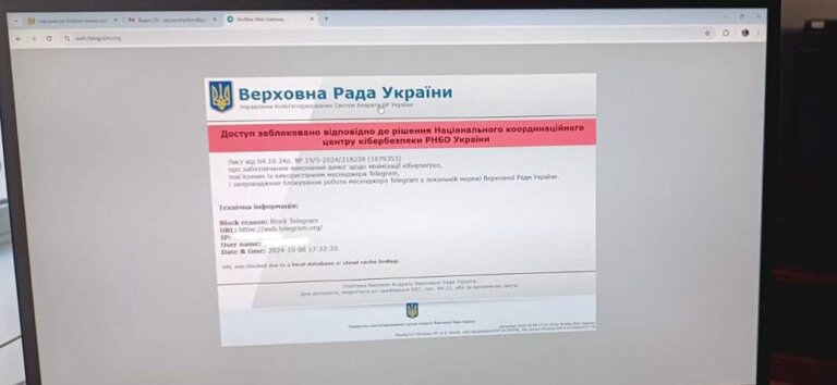 У Раді обмежили роботу Telegram, — нардеп Юрчишин