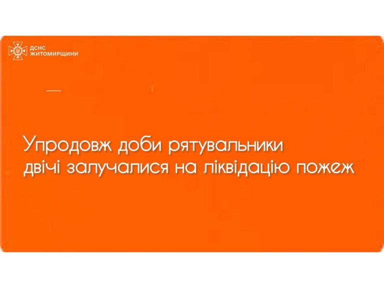 Рятувальники ліквідували пожежу в с. Студениця