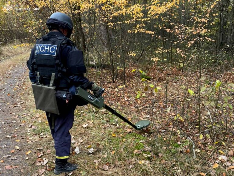Піротехніки області знищили артилерійський снаряд часів Другої світової війни