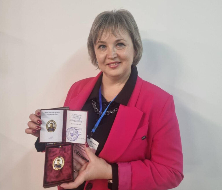 Щиро вітаємо Світлану Остапчук – завідувачку дошкільного навчального закладу #73 із визначною подією!