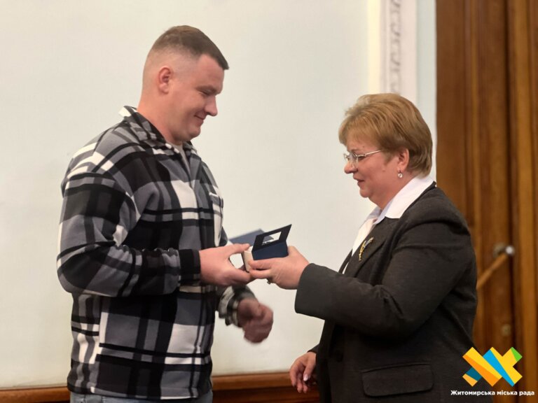 Підполковник Василь Захарець отримав «Годинник міського голови» за мужність і героїзм