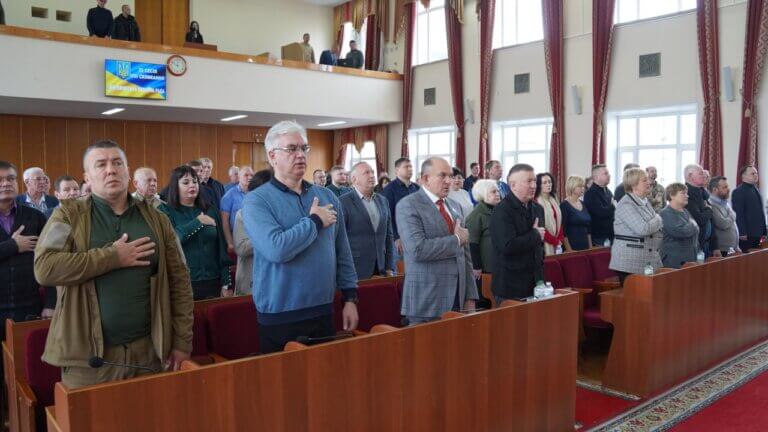 Житомирська обласна рада ухвалила звернення про підтримку Плану перемоги, але дехто з депутатів утримався від голосування