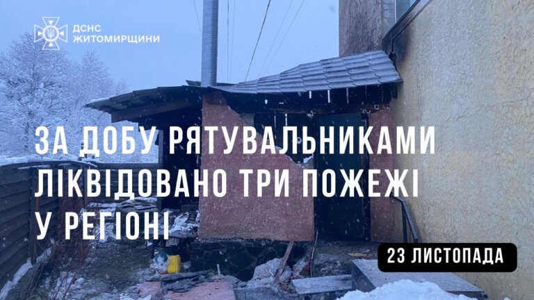 За добу рятувальниками ліквідовано три пожежі у регіоні