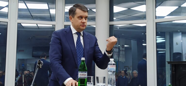 Дмитро Разумков в Житомирі
