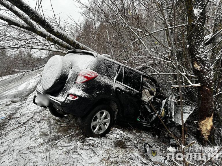На Малинщині поліція з’ясовує обставини ДТП, унаслідок якої загинула пасажирка позашляховика
