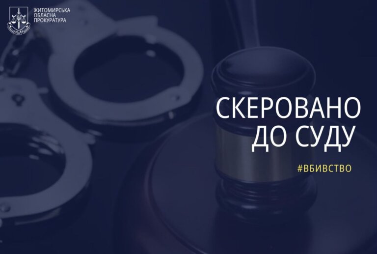 Подвійне вбивство на своєму ювілеї – на Житомирщині судитимуть місцевого жителя