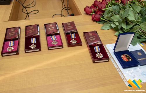 Рідним полеглих Героїв України передали державні та відомчі нагороди