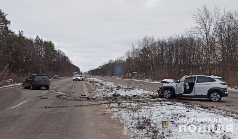 Поліція встановлює обставини ДТП у передмісті Житомира