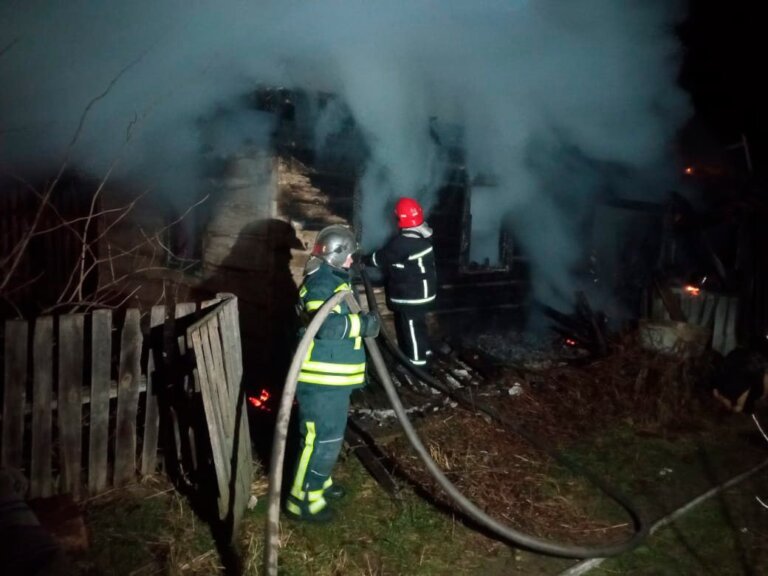 Під час гасіння пожежі у приватному житловому будинку виявлені тіла двох людей