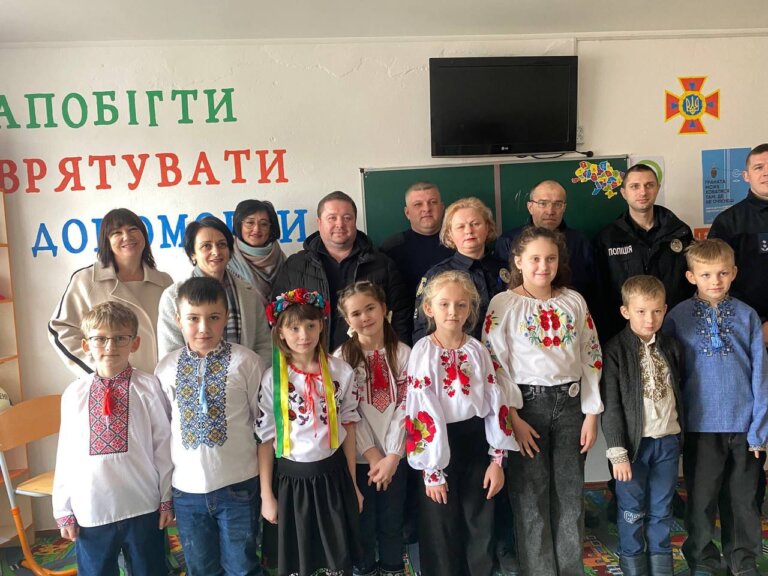 У Потіївській громаді створено сучасний освітній простір для навчання дітей безпеці