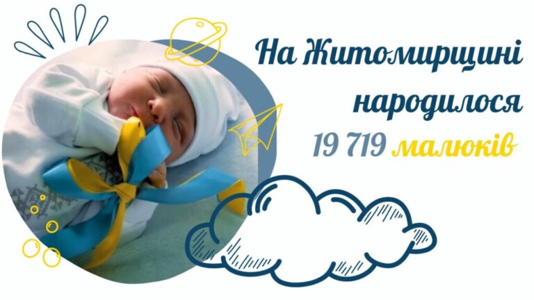 Незламність нації: Попри війну на Житомирщині народилося 19 719 дітей