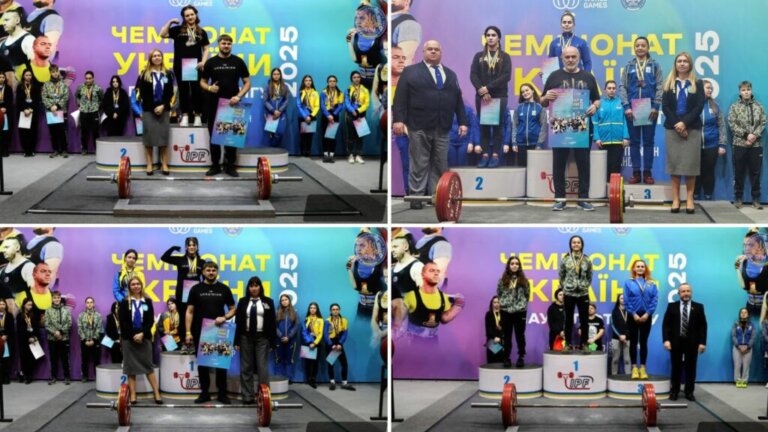 Тріумф на Чемпіонаті України з пауерліфтингу: 6 рекордів та 13 медалей привезла додому жіноча збірна Житомирської області